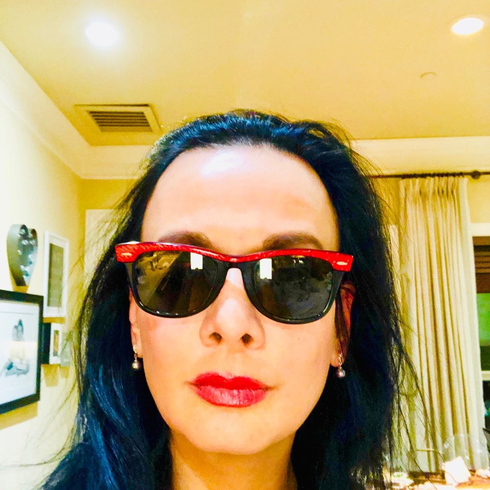 Vintage’85 Red Pearl Wayfarers Perfect Condition